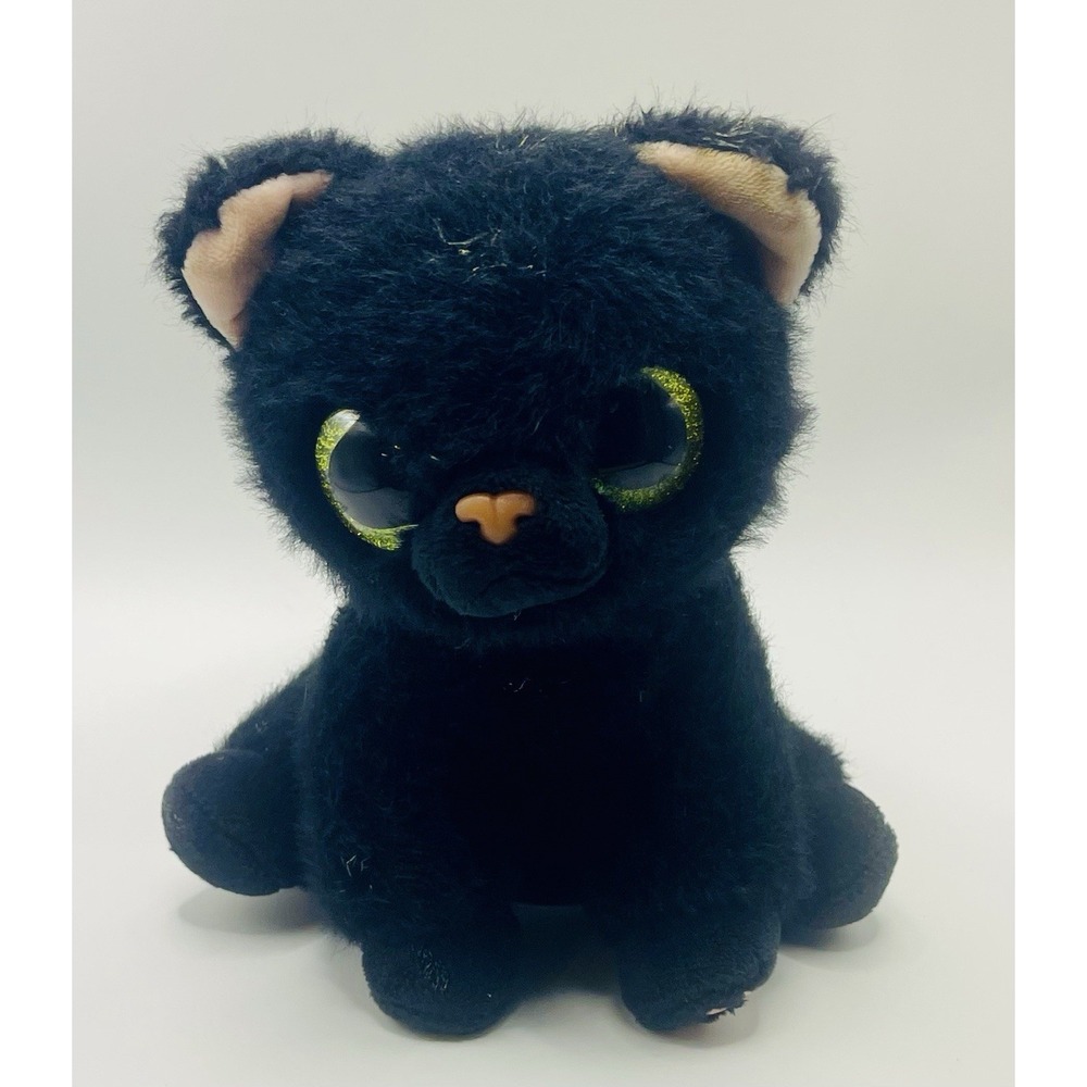 ZURU Pets Alive Smitten Kitten Bombay Black Cat LUCKY Interactive Plush Purrs